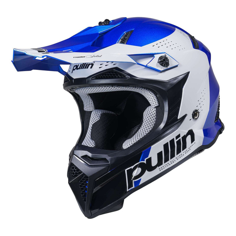 Casque cross Pull-In Graphic Absolut candy blue- XS
