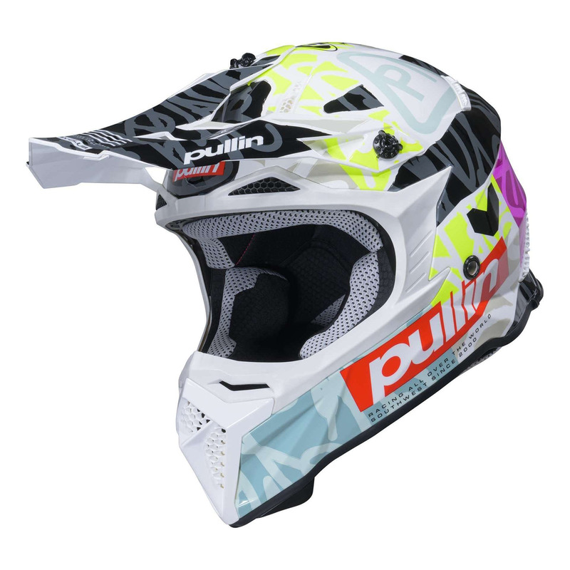 Casque cross Pull-In Graphic + Trash dirt- M