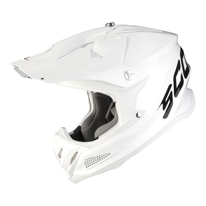 Casque cross Scorpion VX-22 Air MIPS Solid blanc- XS