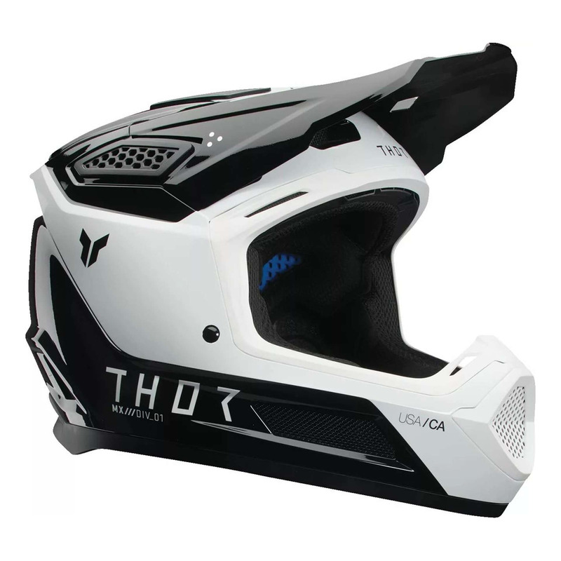 Casque cross Thor Fleet Storm black/white