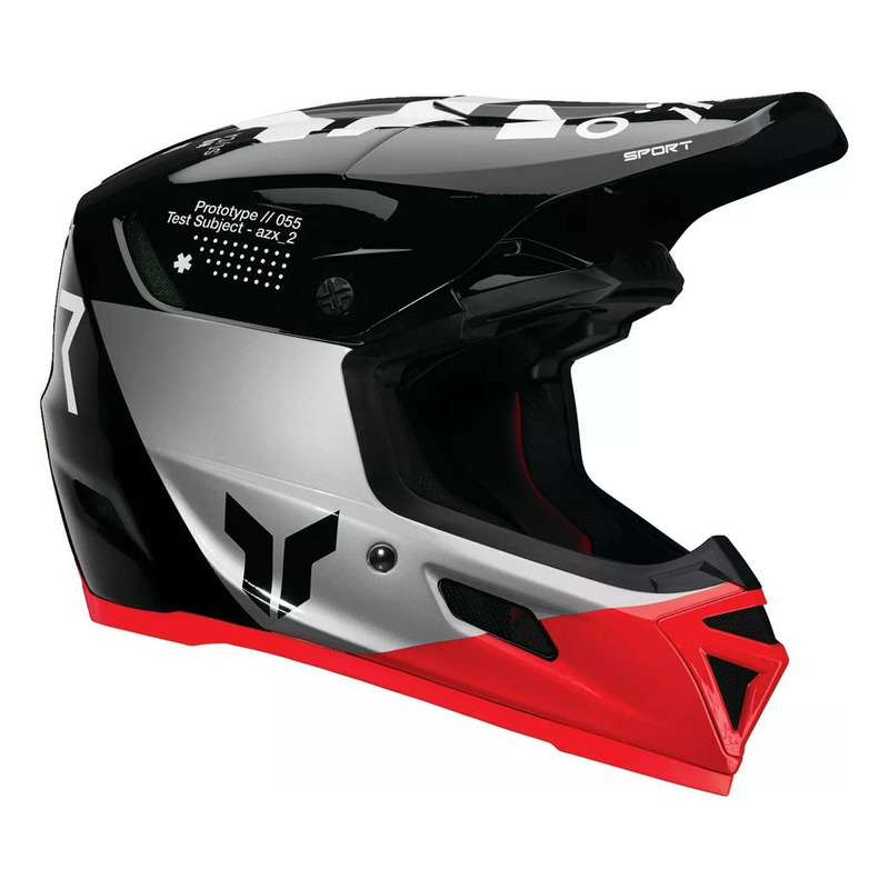 Casque cross Thor Reflex Sport Strike black/red