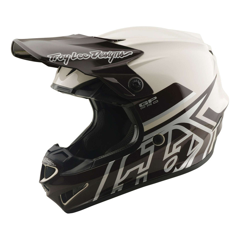 Casque cross Troy Lee Designs GP Pro MIPS Mono pumice