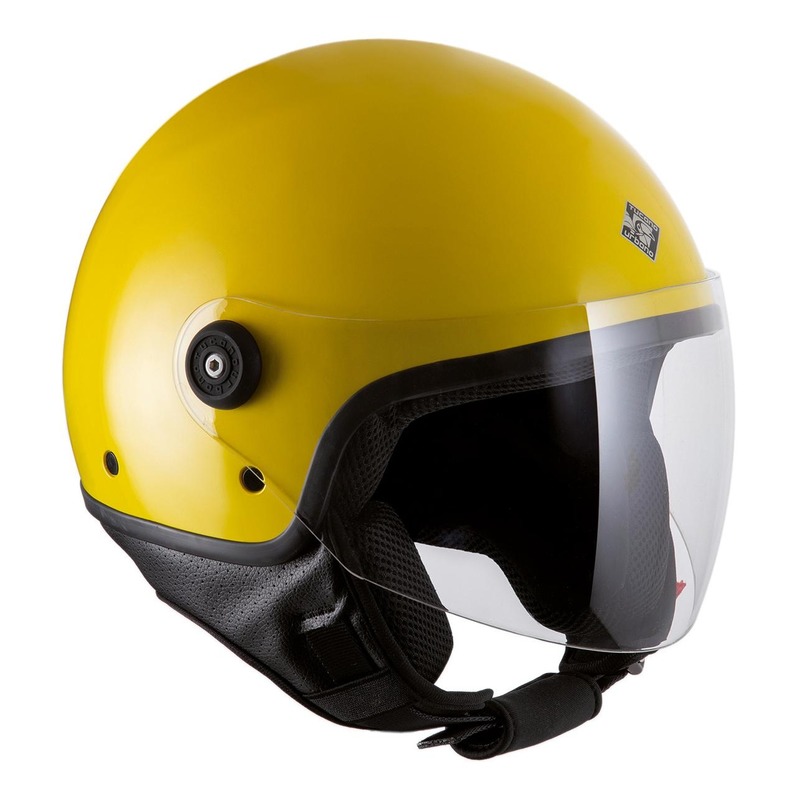 Casque demi-jet Tucano Urbano EL’Jettin jaune toucan brillant- XS