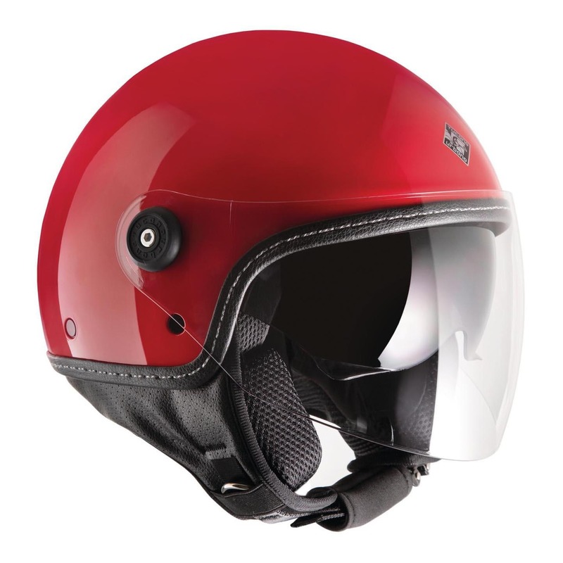 Casque demi-jet Tucano Urbano EL’Mettin rouge primavera brillant- XS