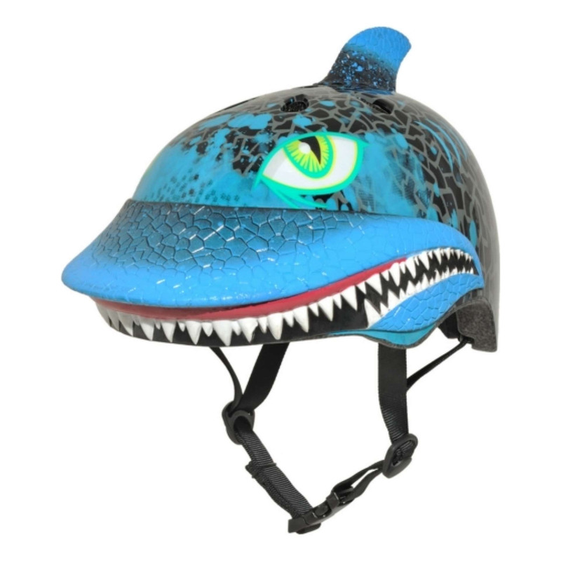 Casque enfant bol C-Preme Raskullz Shark Attax bleu/noir