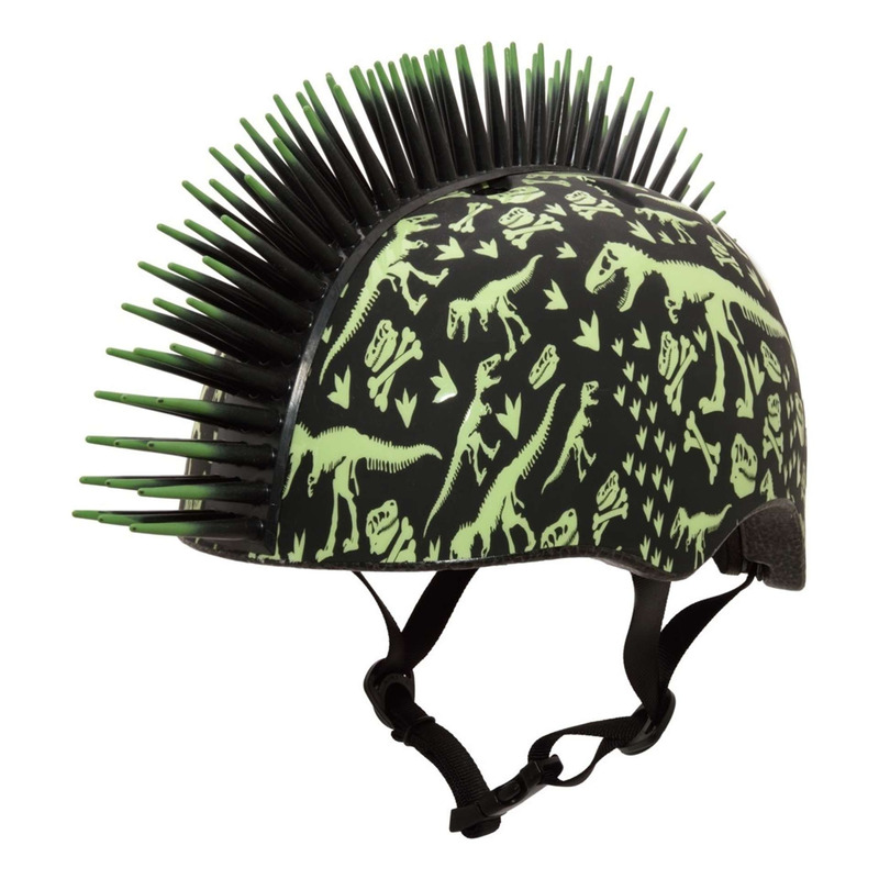 Casque enfant bol C-Preme Raskullz T-Rex Bonez noir/vert