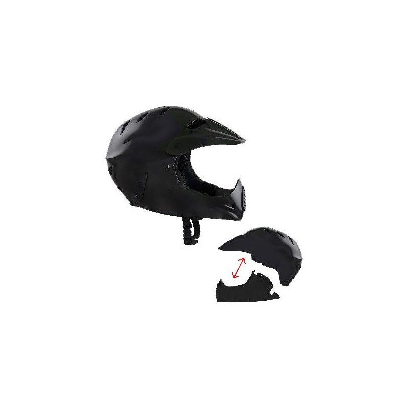 Casque Hybride Adulte Safety Labs Stamina noir mat (taille M)