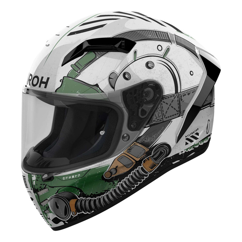 Casque intÃ©gral Airoh Connor Alligator gloss- XS