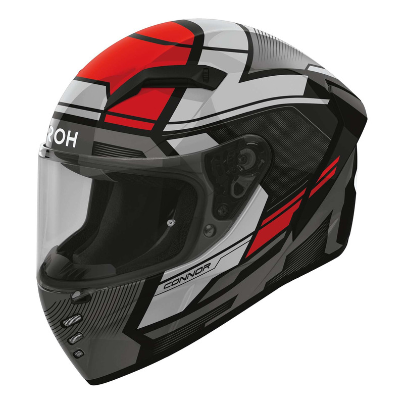 Casque intÃ©gral Airoh Connor Ego red gloss- XS
