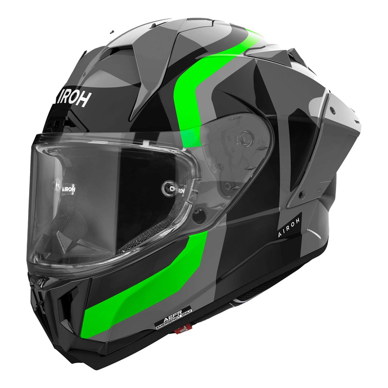 Casque intégral Airoh GP 800 Competition green fluo gloss