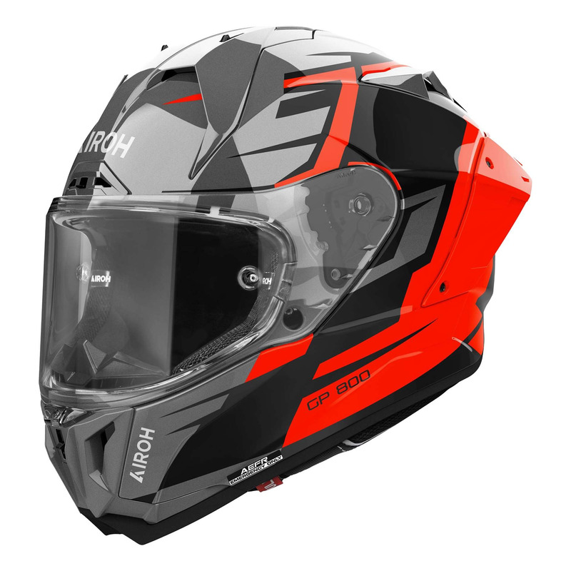 Casque intégral Airoh GP 800 Master orange gloss