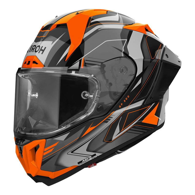 Casque intégral Airoh GP 800 Must orange gloss