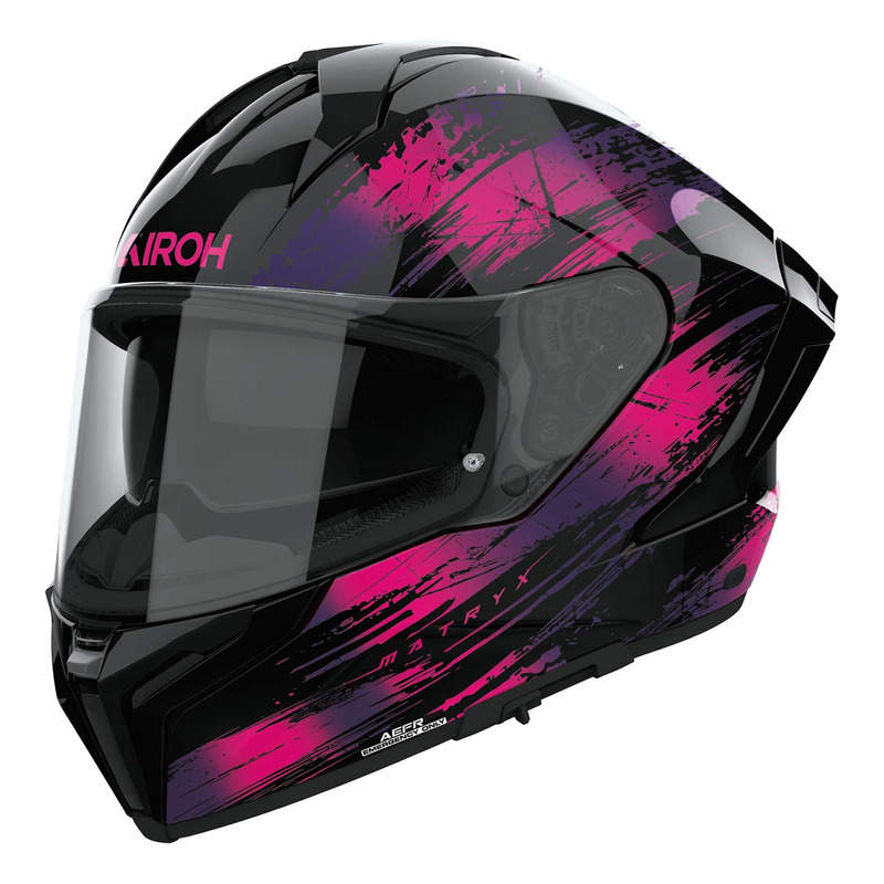 Casque intÃ©gral Airoh Matryx Reflex violet gloss- XS