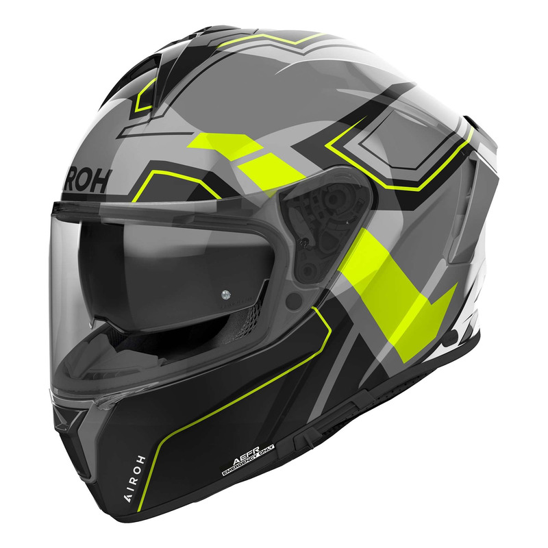 Casque intégral Airoh Spark 2 Dart yellow gloss