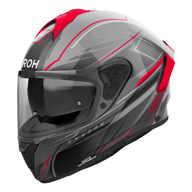 Casque intégral Airoh Spark 2 Shadow red matt