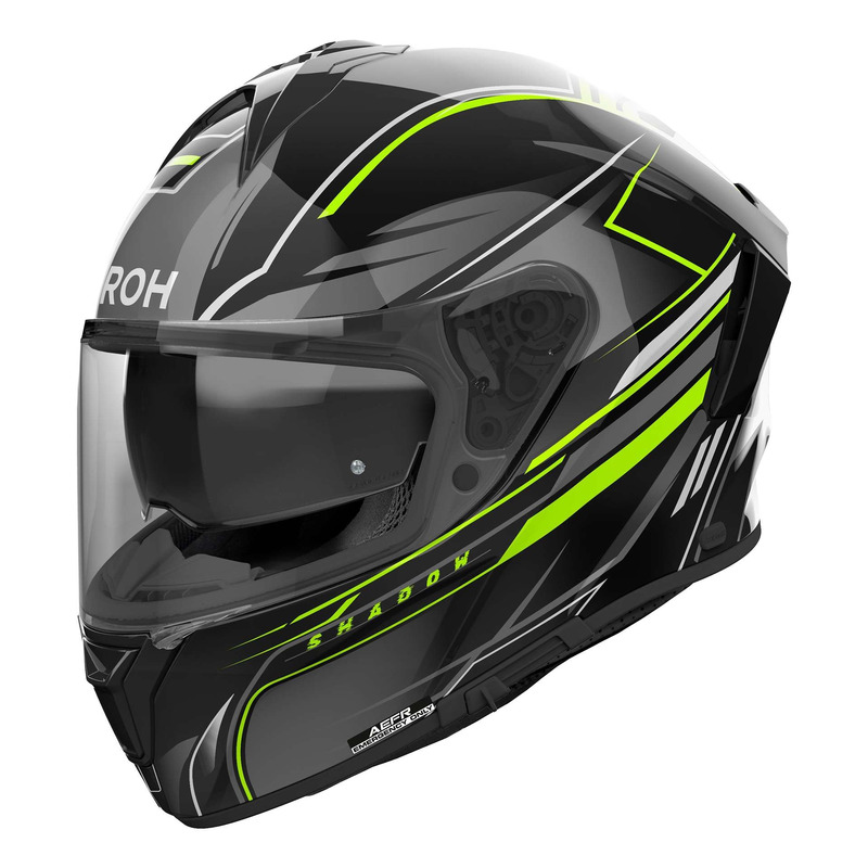 Casque intégral Airoh Spark 2 Shadow yellow gloss