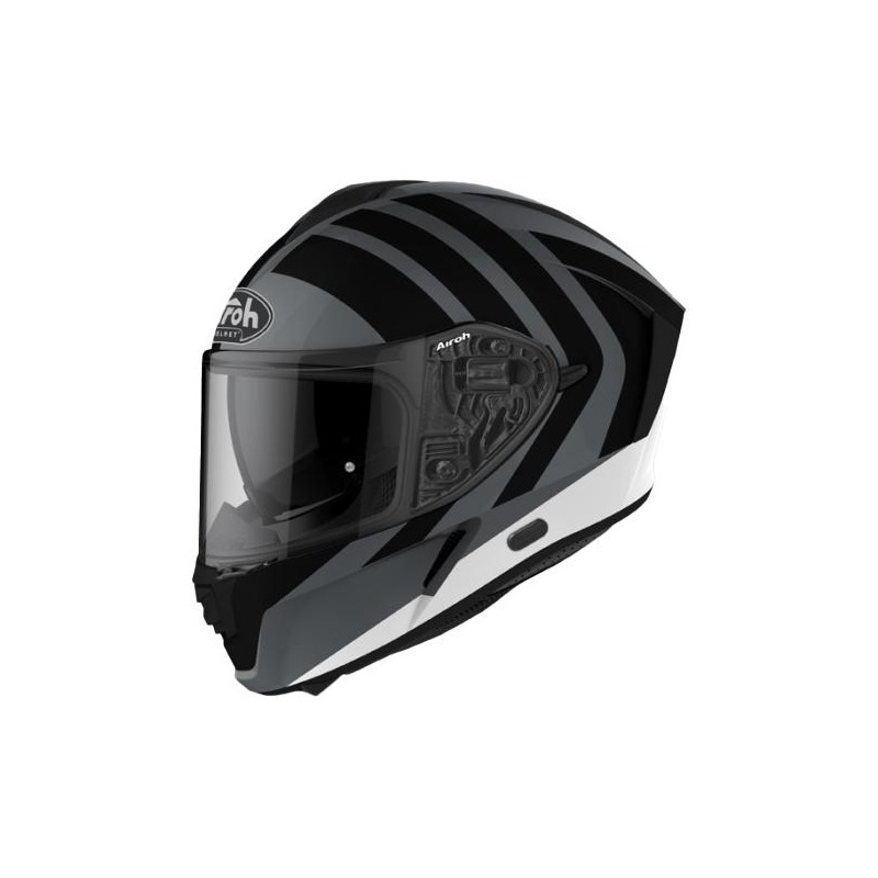 Casque intégral Airoh Spark Scale gris/noir/blanc mat- XS