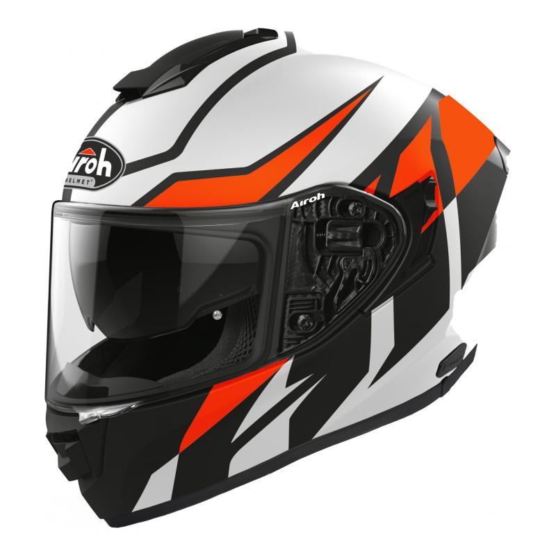 Casque intégral Airoh ST 501 Frost orange mat- XS