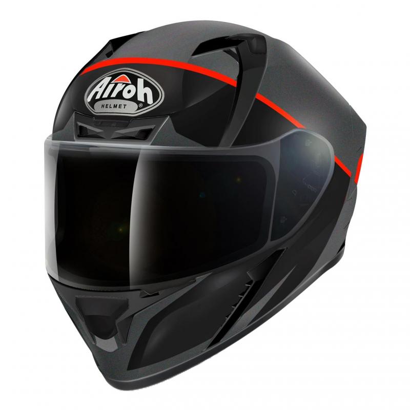 Casque intégral Airoh Valor Eclipse orange mat- XS