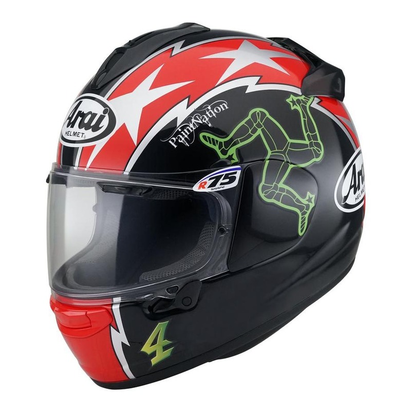 Casque intégral Arai Chaser-X Hutchy réplica rouge/noir mat- XS