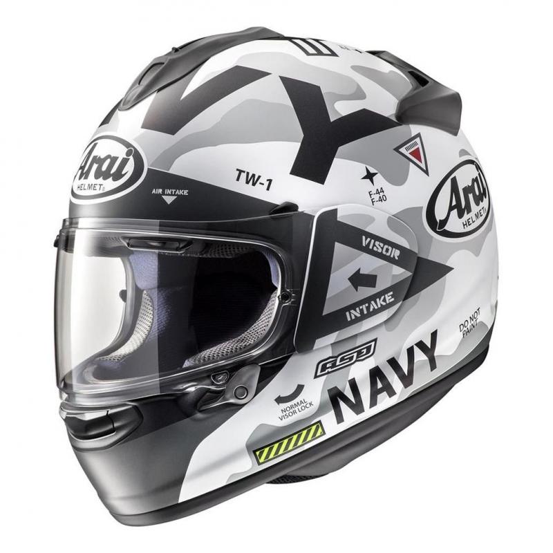 Casque intégral Arai Chaser-X Navy Blanc- XS