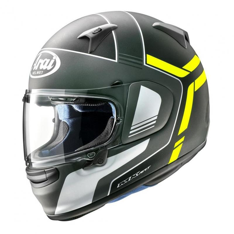 Casque intégral Arai Profile-V Tube Fluor jaune + pinlock- XS