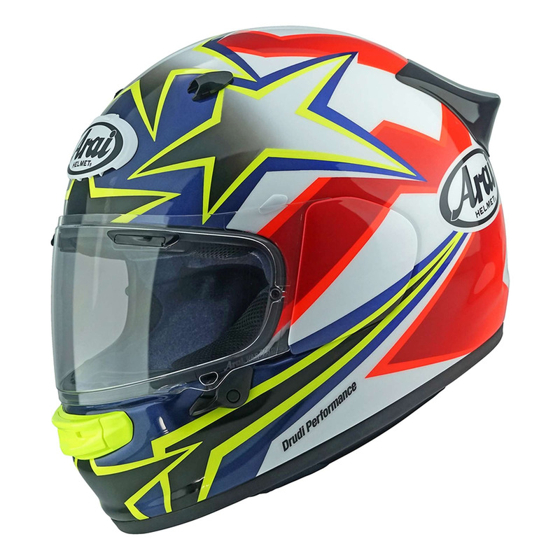 Casque intégral Arai Quantic Star & Stripes rouge