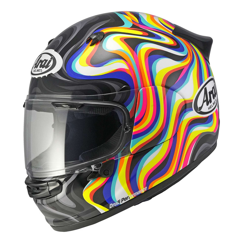 Casque intégral Arai Quantic Swirl blanc
