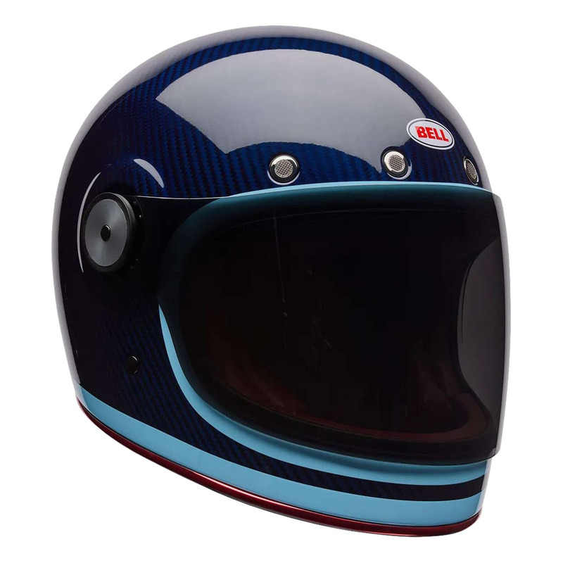 Casque intégral Bell Bullit GT Carbone Lane blue