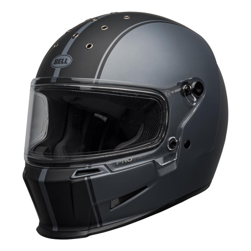 Casque intégral Bell Eliminator Rally gris/noir mat- S