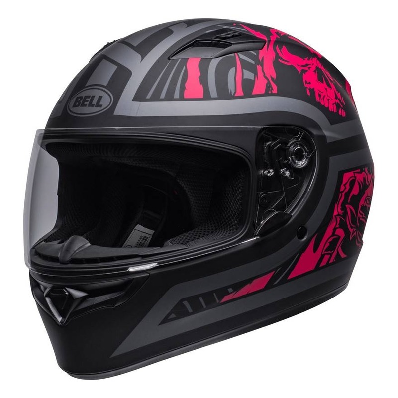 Casque intégral Bell Qualifier Rebel noir/rose mat