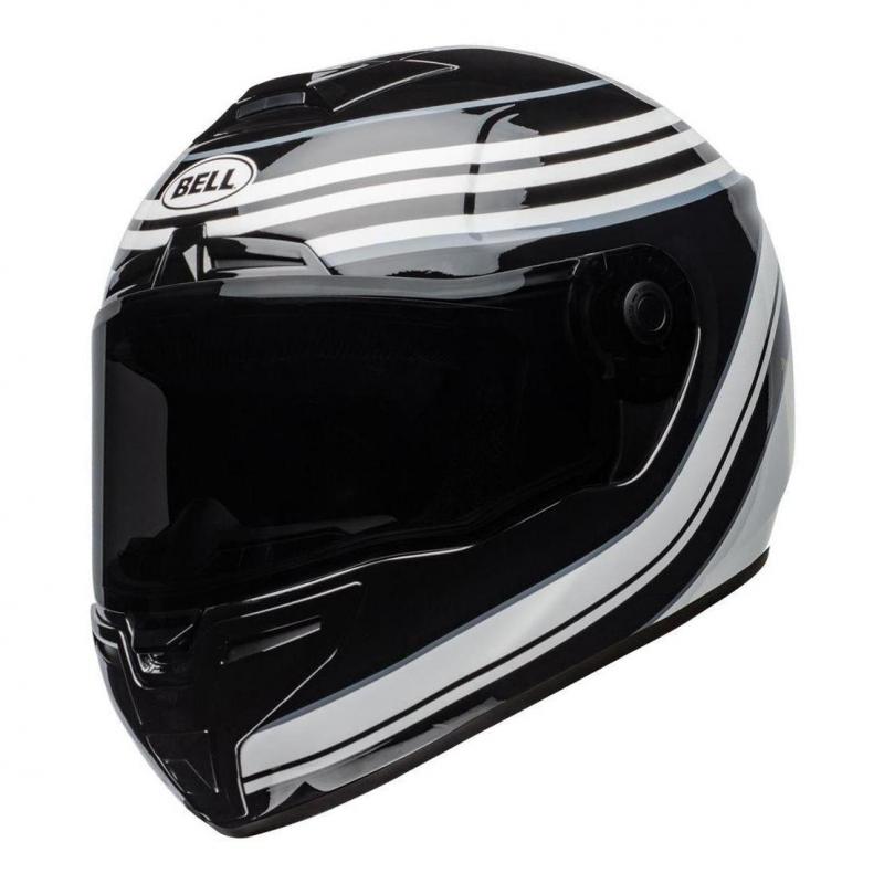 Casque intégral Bell SRT Vestige Gloss blanc/noir- 2XL