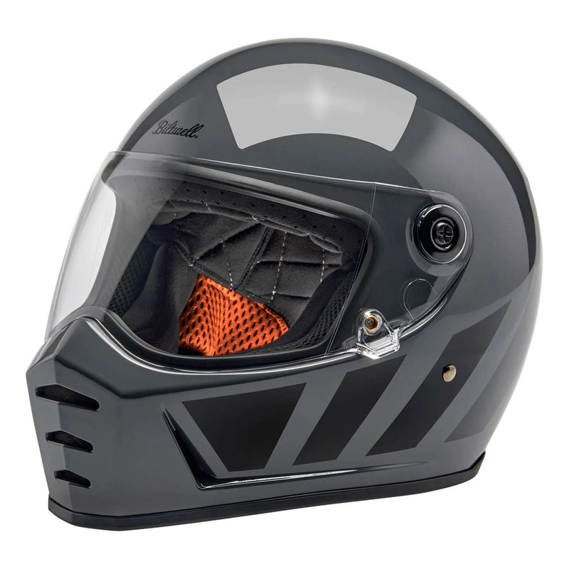 Casque intégral Biltwell Lane Splitter Inertia storm gray