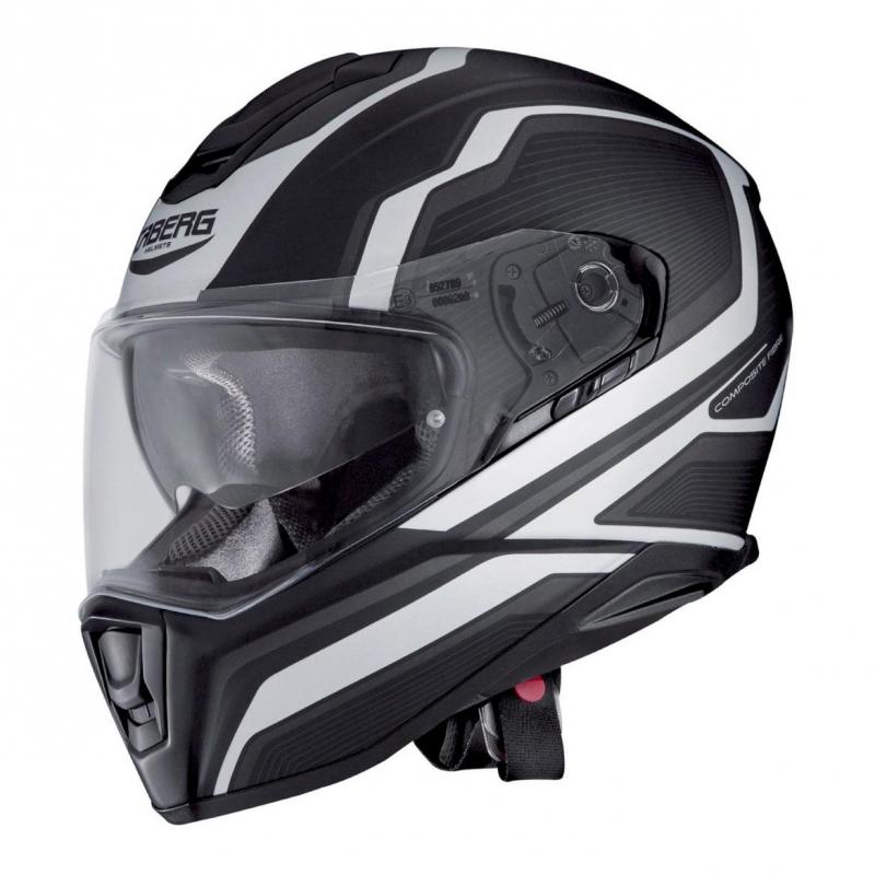 Casque intégral Caberg Drift Flux noir mat / anthracite- XS