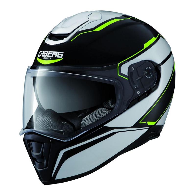 Casque intégral Caberg Drift Tour noir / blanc / jaune- XS