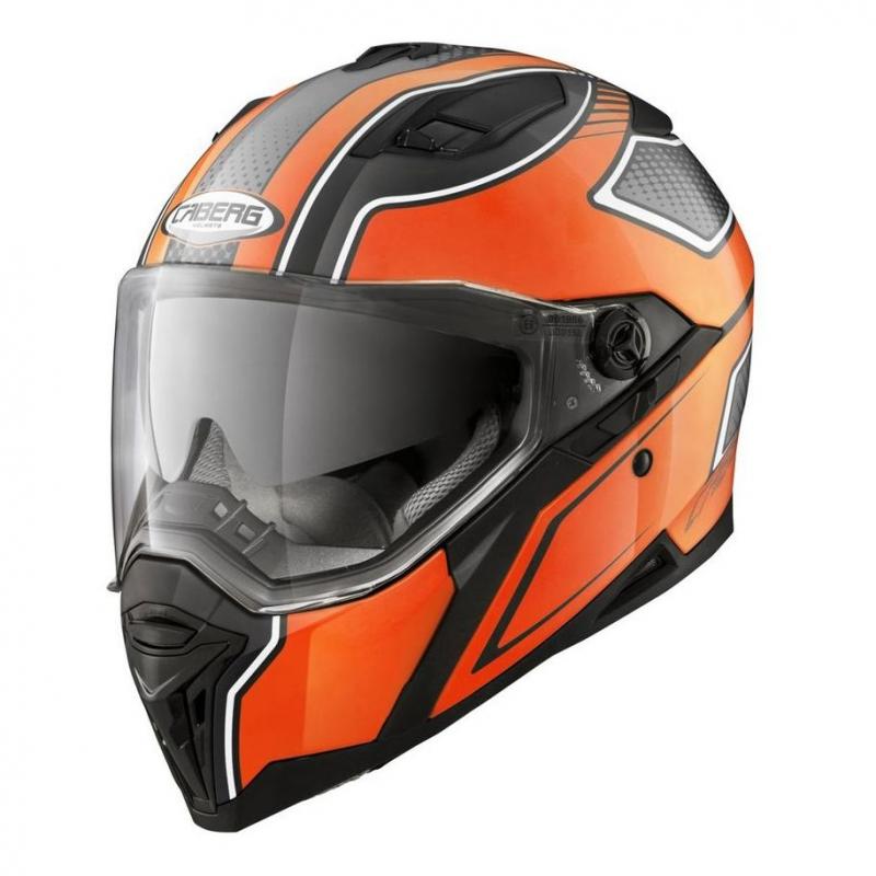 Casque intégral Caberg STUNT BLADE noir/orange- XS