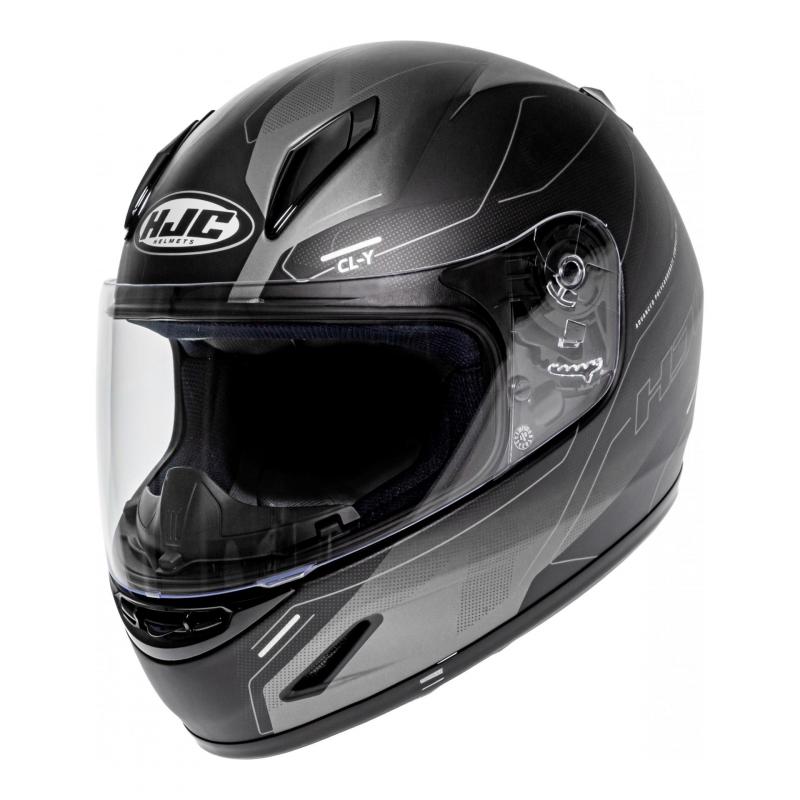 Casque intégral enfant HJC CL-Y Taze MC5SF noir mat- S