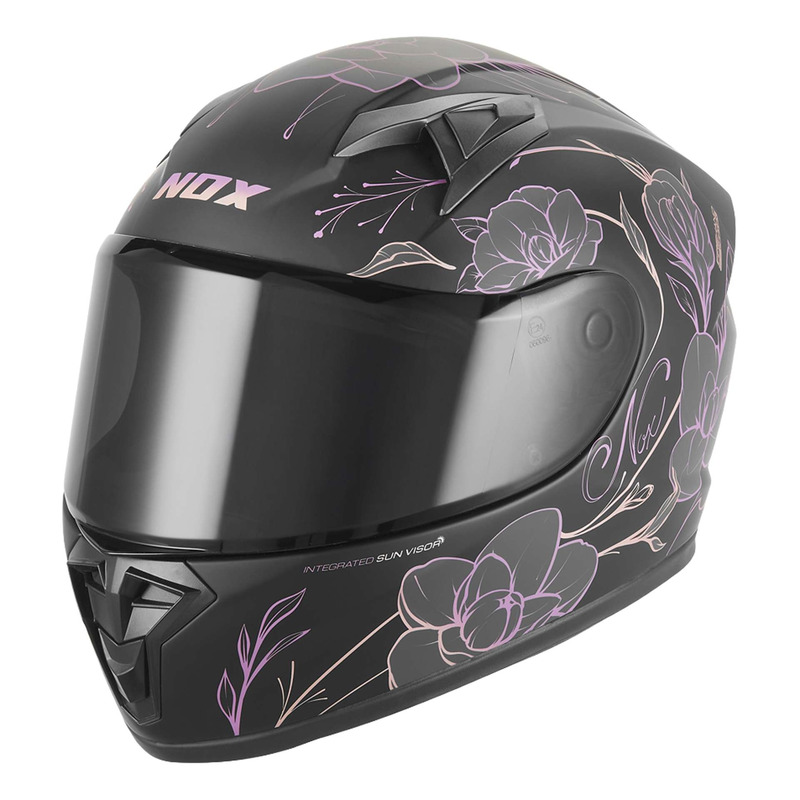 Casque intégral enfant Nox N731 Kid Spring rose mat