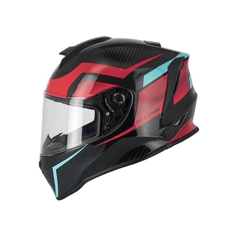 Casque intégral enfant S-Line Jr S445 Evade noir/rouge/bleu- S