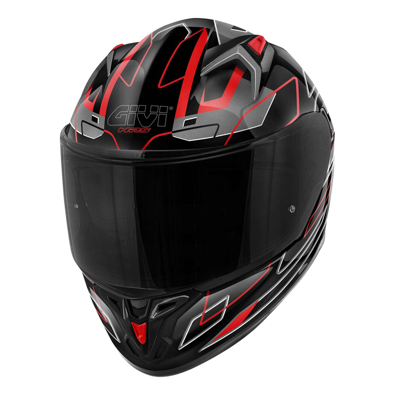 Casque intÃ©gral Givi 50.9 Assault black/titanium/red- S