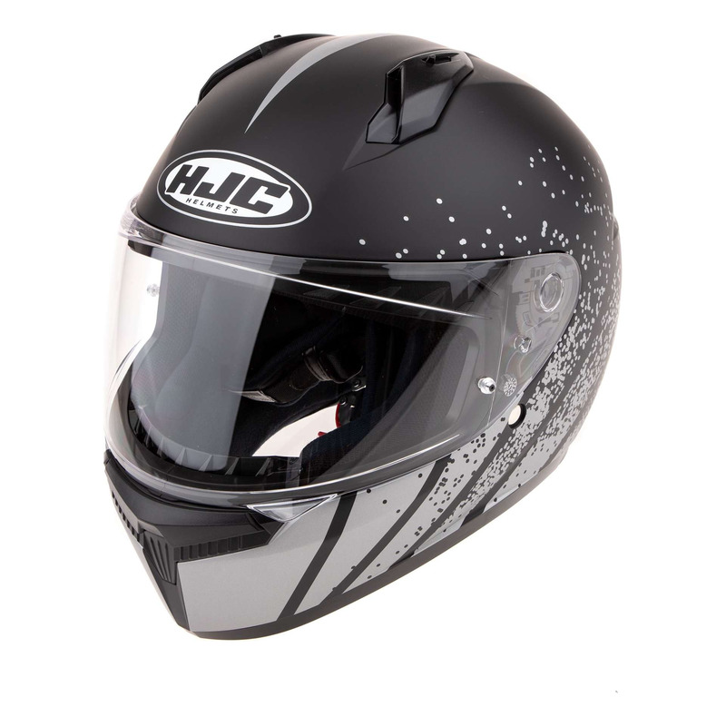 Casque intÃ©gral HJC C10 Haven MC5SF noir/blanc- XS