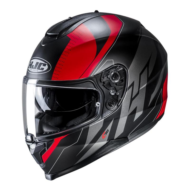 Casque intégral HJC C70 Boltas noir/rouge- XXL