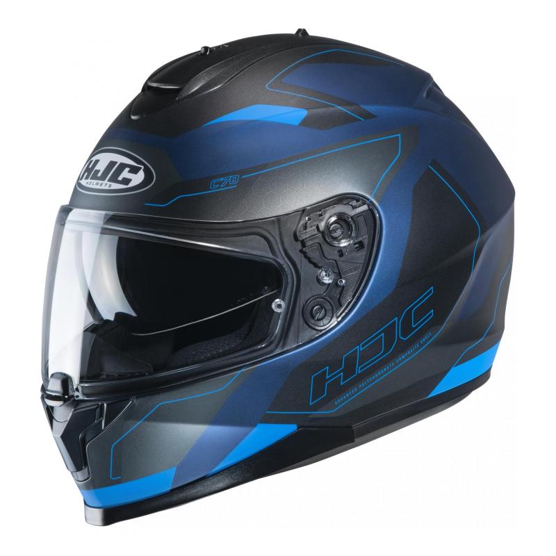 Casque intégral HJC C70 Canex MC2SF noir/bleu mat- XS