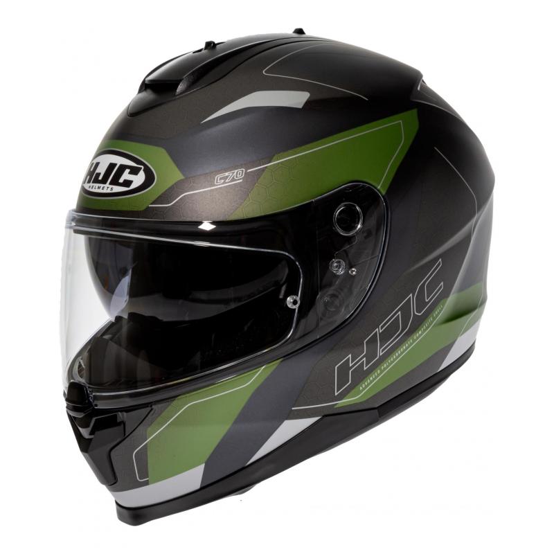 Casque intégral HJC C70 Canex noir/kaki mat- XS