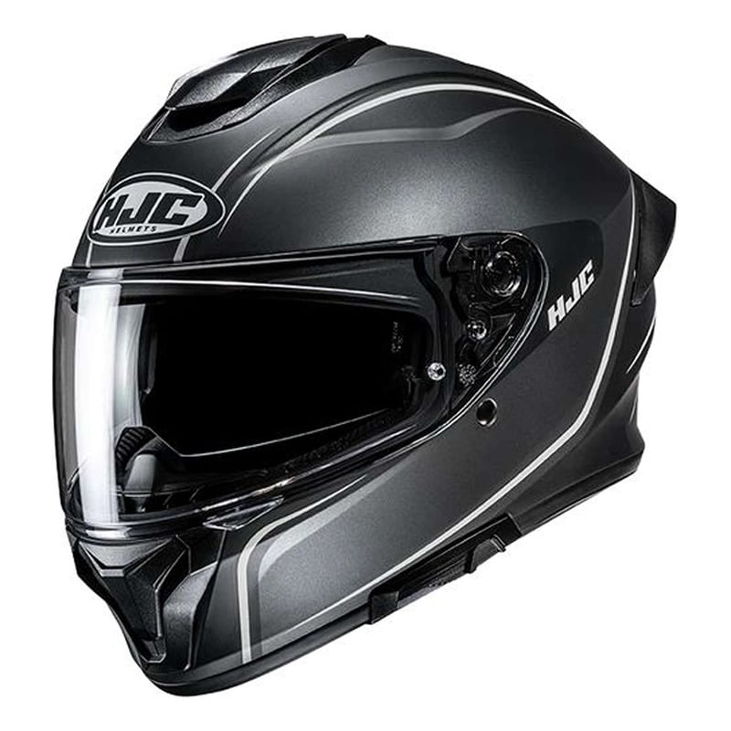 Casque intégral HJC C71 Quez MC5SF noir/blanc mat