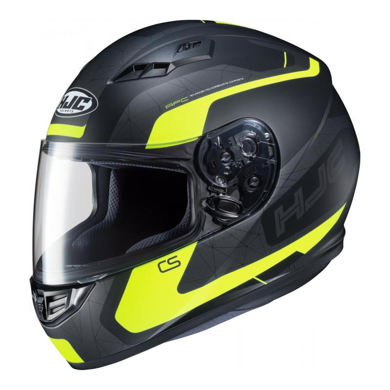 Casque intégral HJC CS-15 Dosta M4HSF noir/gris/jaune fluo mat- XS