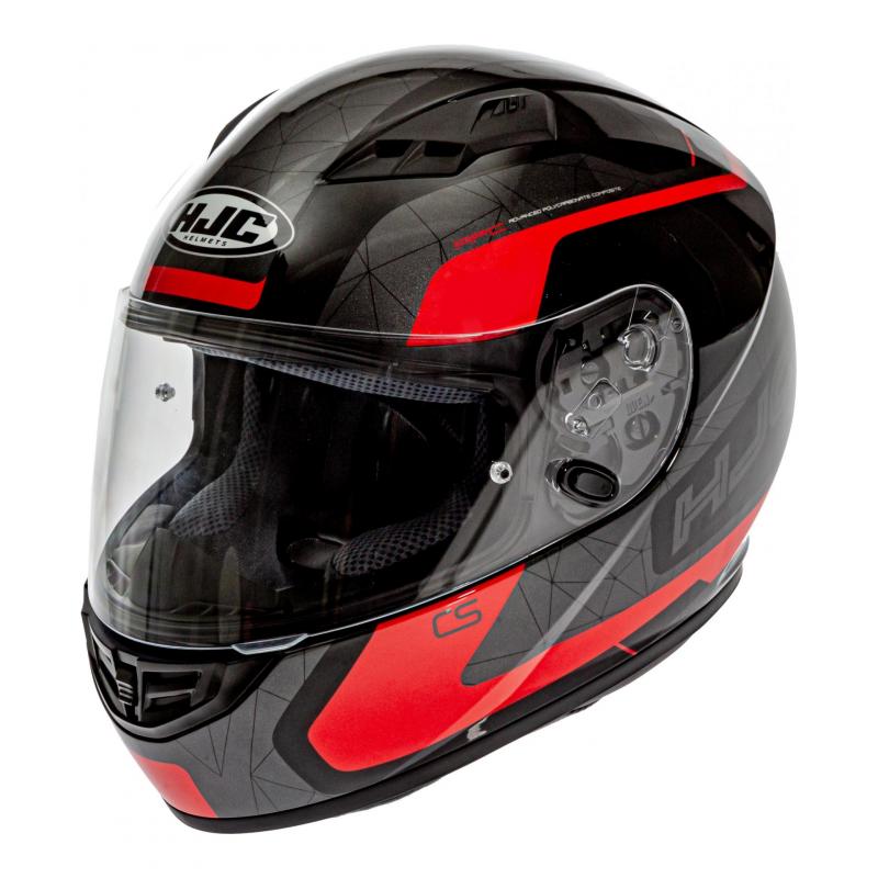 Casque intégral HJC CS-15 Dosta MC1 noir/gris/rouge- XS