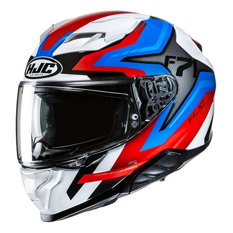 Casque intÃ©gral HJC F71 FES MC21 bleu/blanc/rouge brillant- XS