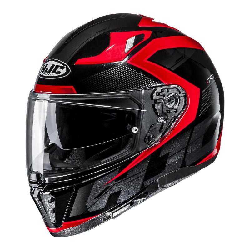 Casque intégral HJC I70 Asto noir/rouge- XXS
