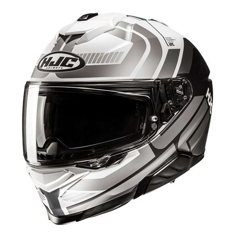 Casque intégral HJC i71 Viz MC5 noir/gris/blanc brillant